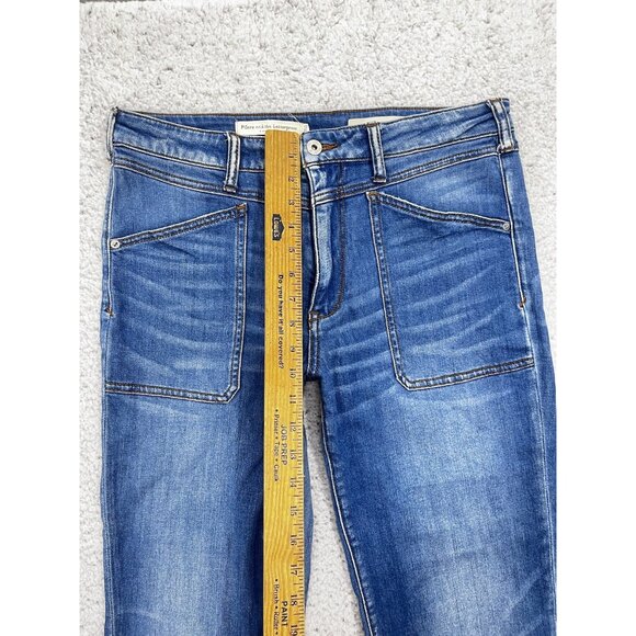 Pilcro By Anthropologie Jeans Womens 30 Medium Wash Slim Boyfriend - Picture 5 of 14